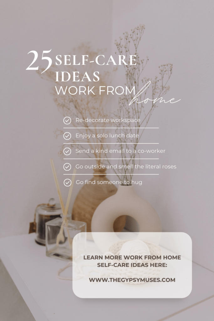 self care day ideas at work